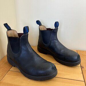 Blundstone Black Leather Chelsea Boots SPS XTRA Thinsulate AU 9 US 10